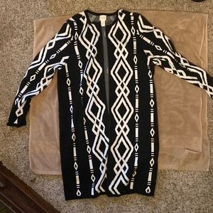 Chicos size 3 long sweater
